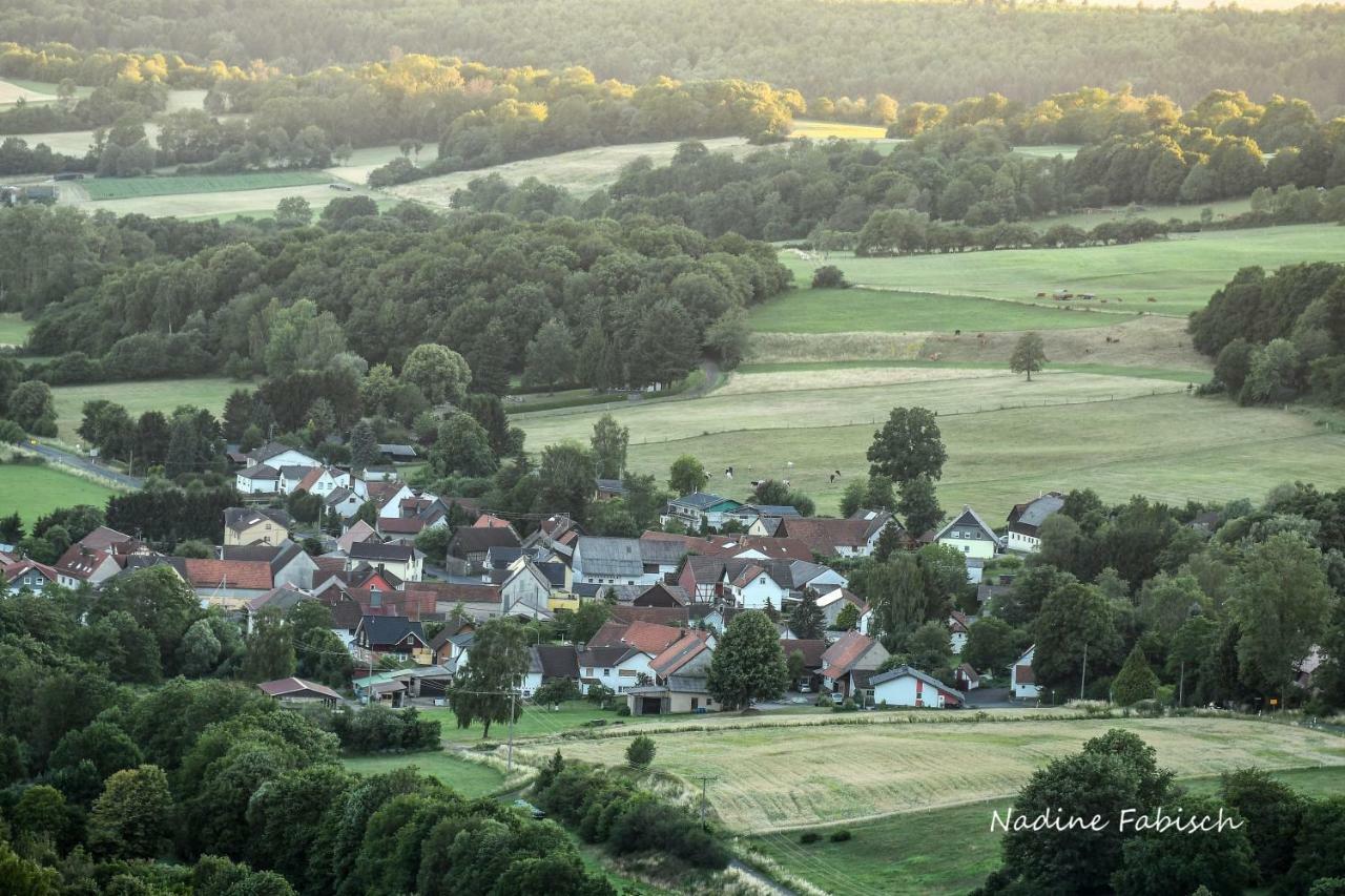 Ferienwohnung Auf Dem Pferdehof Schotten Exterior photo